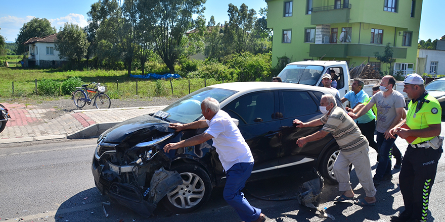 TERME'DE KAZA 1 YARALI