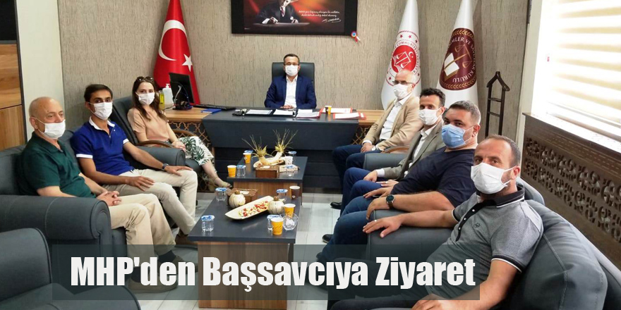 Bafra MHP'den Başsavcıya Ziyaret