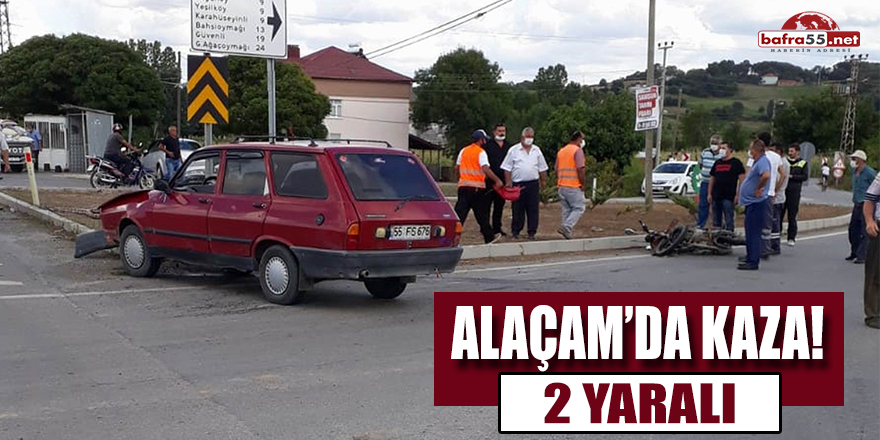 Alaçamda Kaza! 2 yaralı