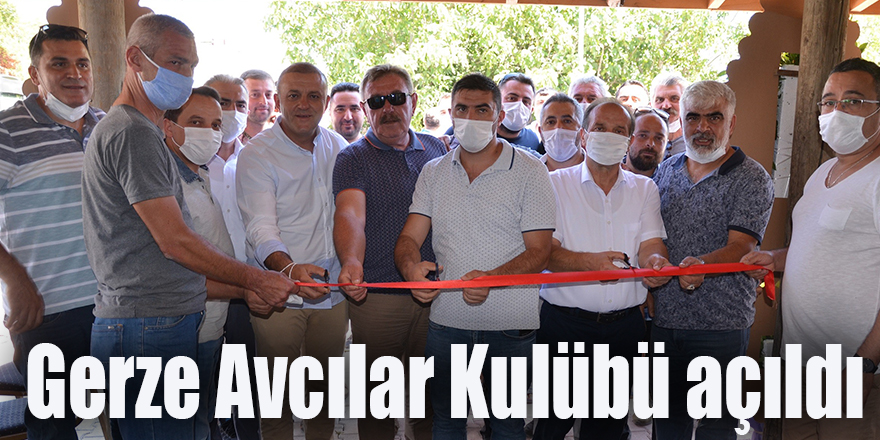 Gerze Avcılar Kulübü açıldı