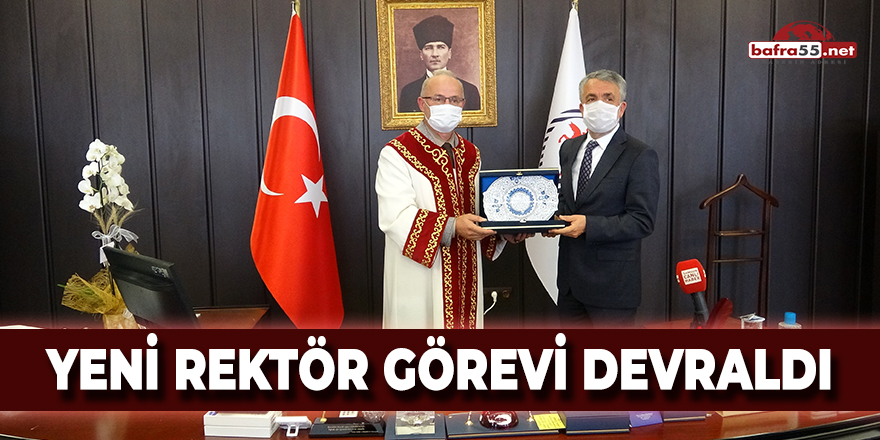 Yeni Rektör Görevi Devraldı