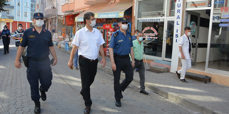 19 Mayıs İlçesinde Maske denetimleri aralıksız devam ediyor