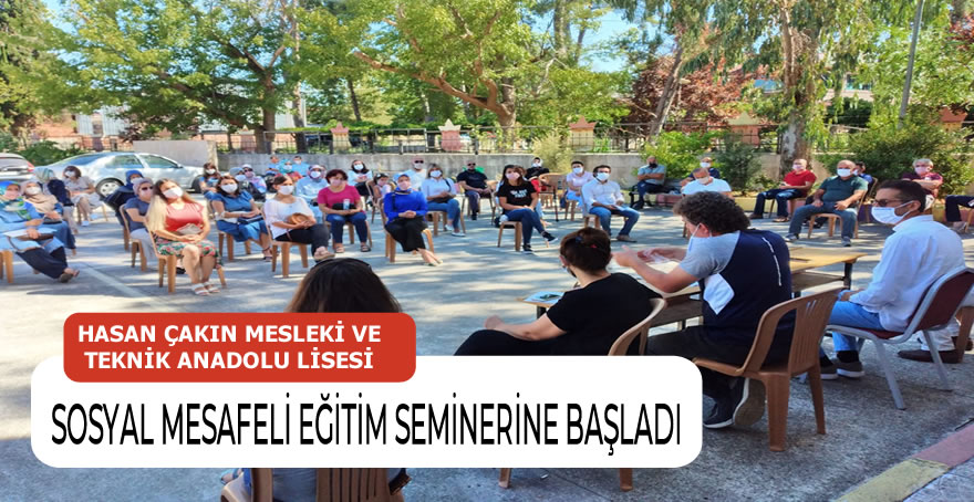 Koronavirüs Tedbirleriyle Öğretmenlerin Seminer Çalışması Başladı