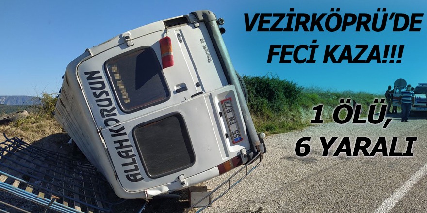 Vezirköprü'de Kaza!