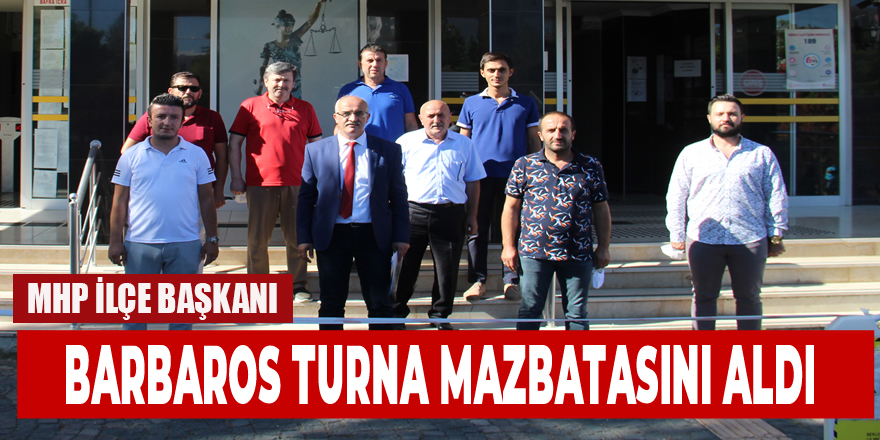 Barbaros Turna Mazbatasına Kavuştu.