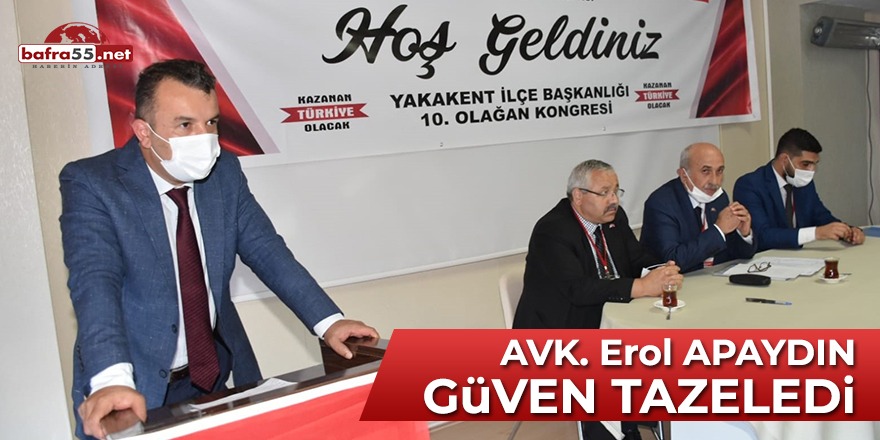 Erol Apaydın Güven Tazeledi