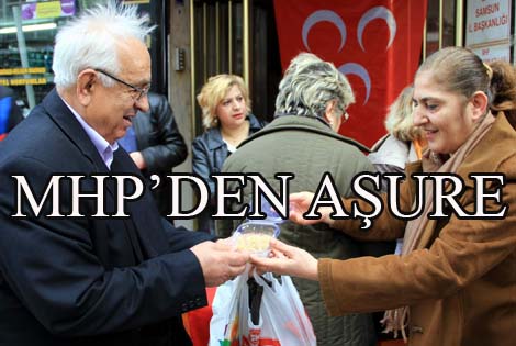 MHP'DEN AŞURE DAĞITIMI