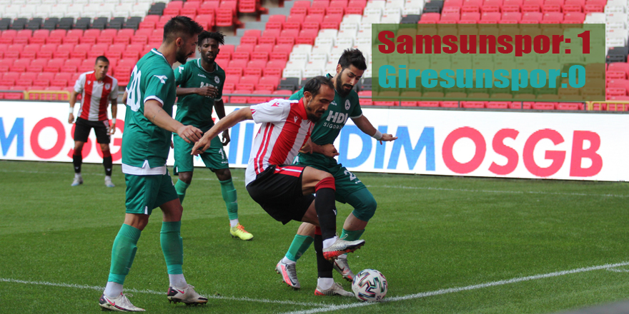 Samsunspor: 1 - Giresunspor:0