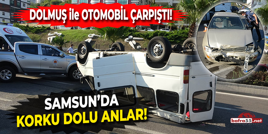 Samsun'da Trafik Kazasında Can Pazarı