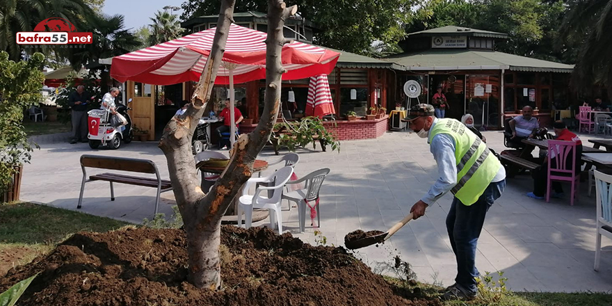 Sakatlar Derneği Bahçesine Çevre Düzenlemesi