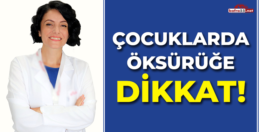 Çocuklarda öksürüğe dikkat!