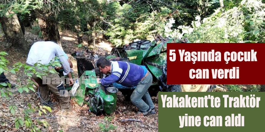 Yakakent'te Traktör yine can aldı