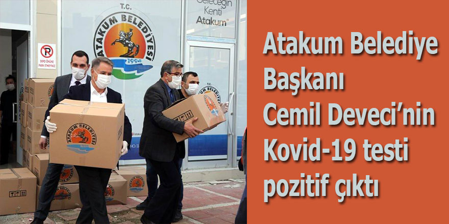 Atakum Belediye Başkanı Cemil Deveci’nin Kovid-19 testi pozitif çıktı