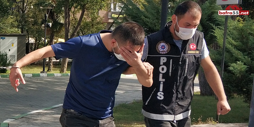 Samsun'da uyuşturucu hapla ilgili 2 kişi adliyeye sevk edildi