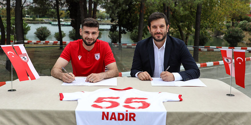 Nadir Çiftçi resmen Samsunspor'da