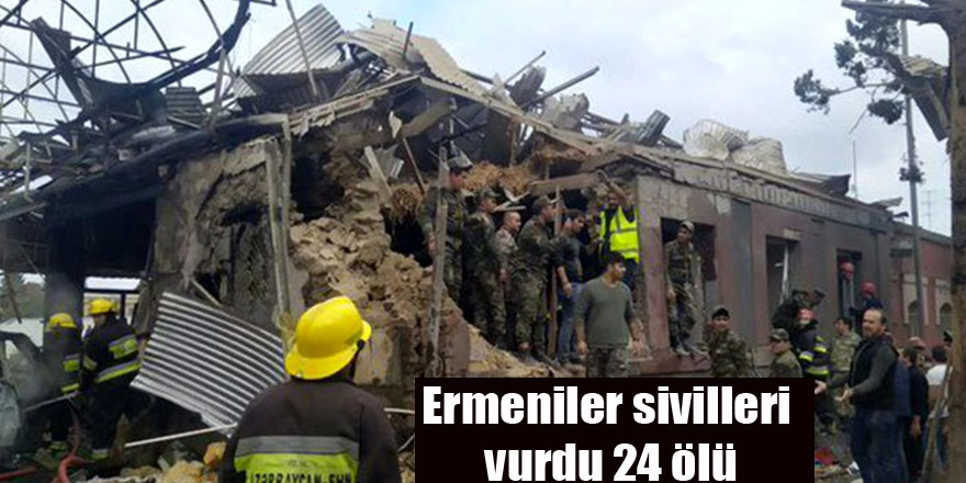 Ermeniler sivilleri vurdu 24 ölü