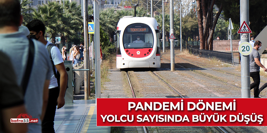 Pandemi dönemi yolcu sayısında büyük düşüş