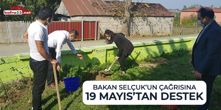 Bakan Selçuk'un çağrısına 19 Mayıs'tan destek