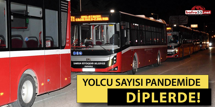 Yolcu sayısı pandemide diplerde