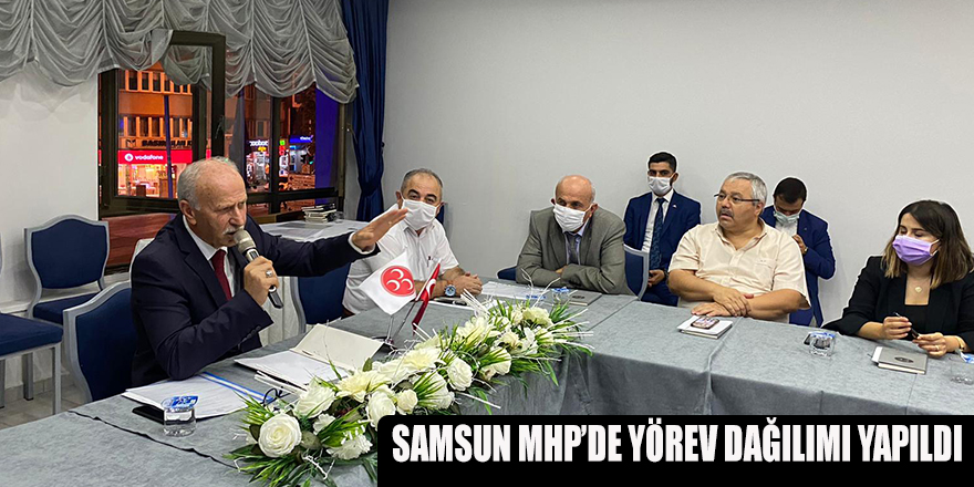 SAMSUN MHP’DE YÖREV DAĞILIMI YAPILDI