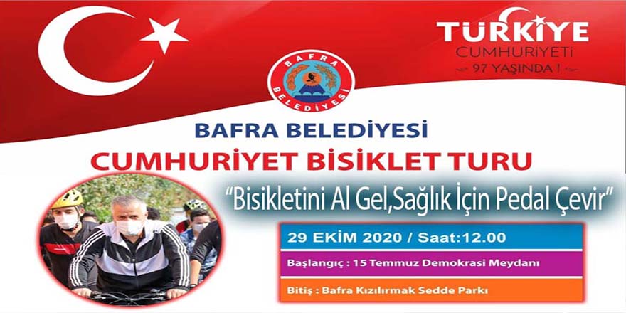 BAFRA BELEDİYESİ CUMHURİYET BİSİKLET TURU