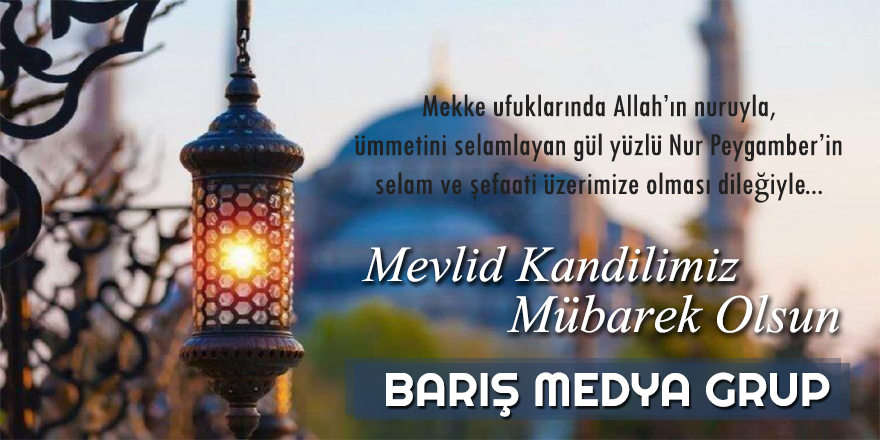 Barış Medya Grup'tan kandil mesajı