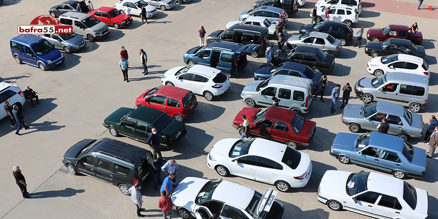 Samsun’da motorlu kara taşıtı bir yılda 16 bin 401 adet arttı