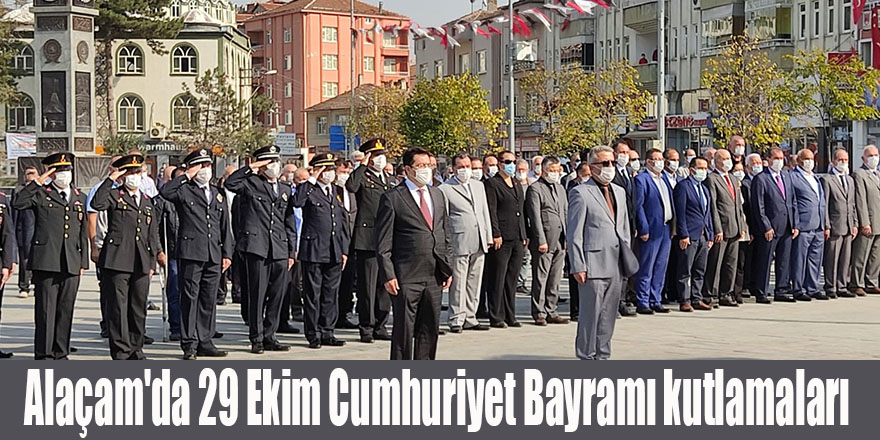 Alaçam'da 29 Ekim Cumhuriyet Bayramı kutlamaları