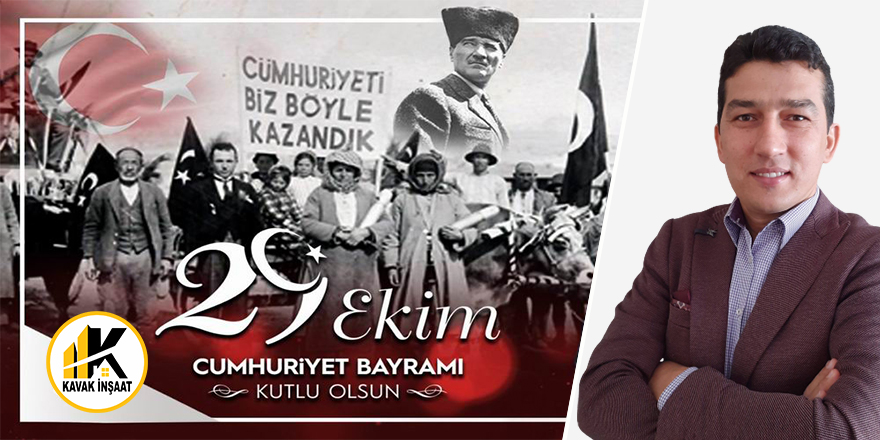 Ali Kavak'tan Cumhuriyet Bayramı kutlaması