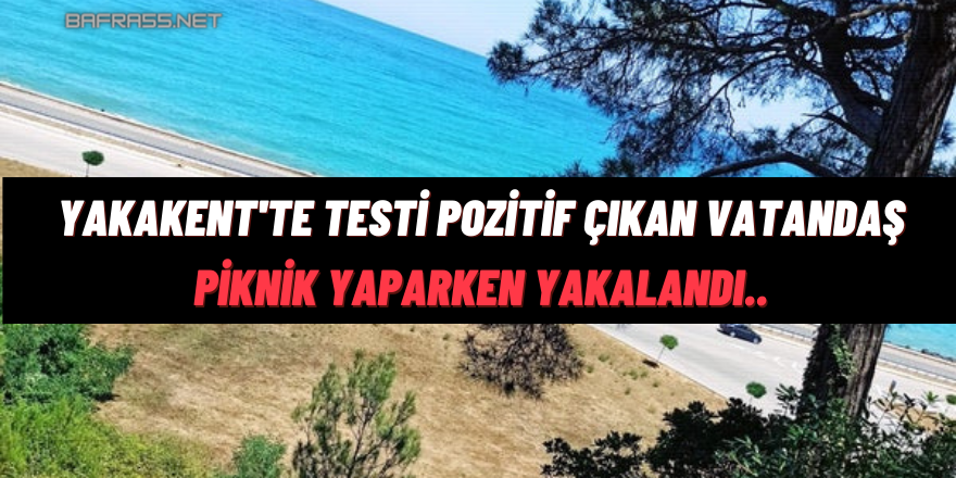 Koronavirüs Testi Pozitif Çıktı! Piknikte Yakalandı