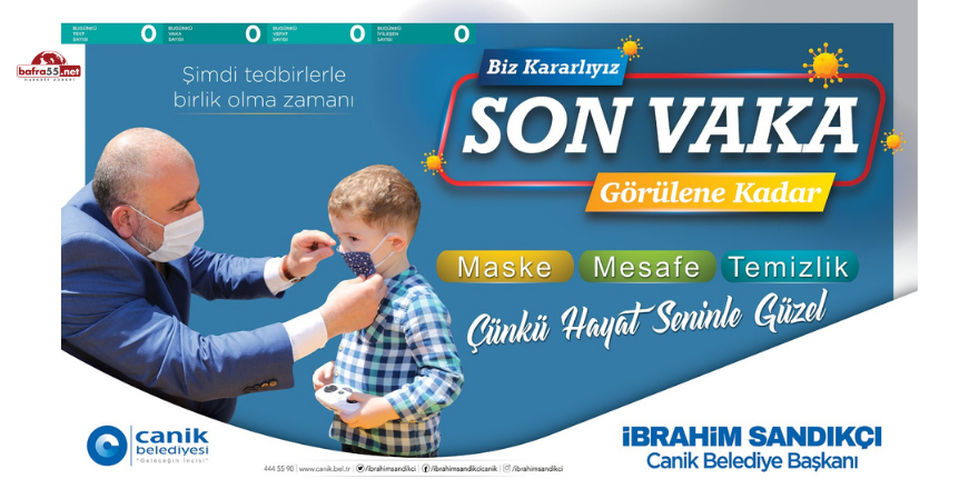 CANİK BELEDİYESİ’NDEN “SON VAKA” PROJESİ