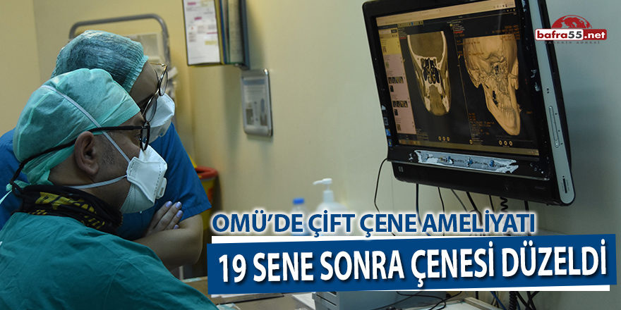 19 sene sonra çenesi düzeldi