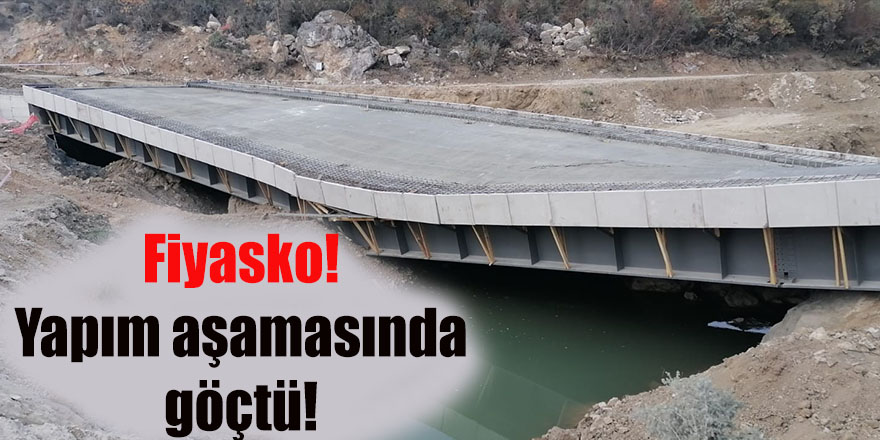 Fiyasko Yapım aşamasında göçtü