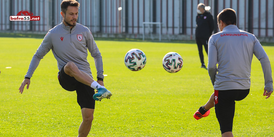 Samsunspor Giresunspor maçına hazırlandı