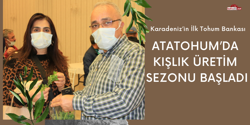 AtaTohum’da Kışlık Üretim Sezonu Başladı