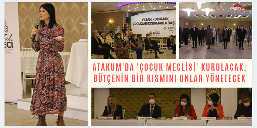 Atakum'da 'Çocuk Meclisi' kurulacak, bütçenin bir kısmını onlar yönetecek