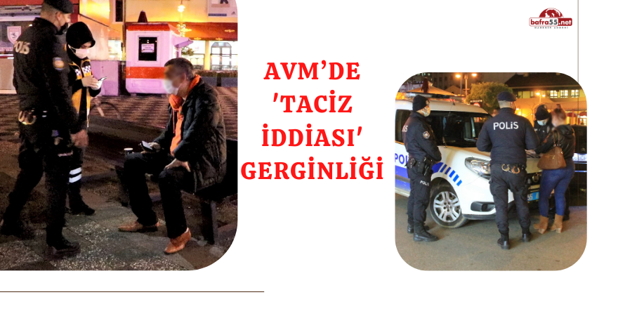 AVM’de 'taciz iddiası' gerginliği