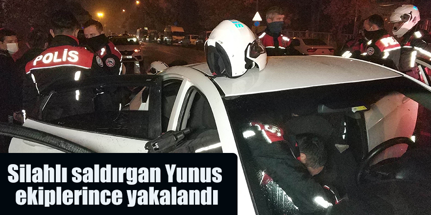 Silahlı saldırgan Yunus ekiplerince yakalandı