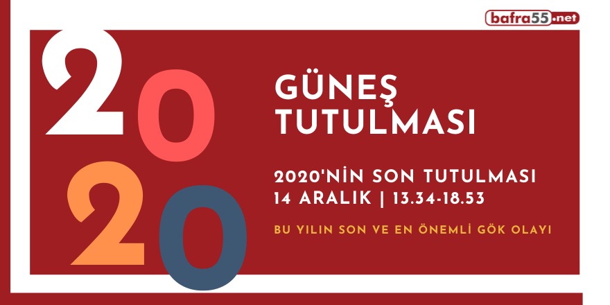 Yılın son güneş tutulması bugün yaşanıyor