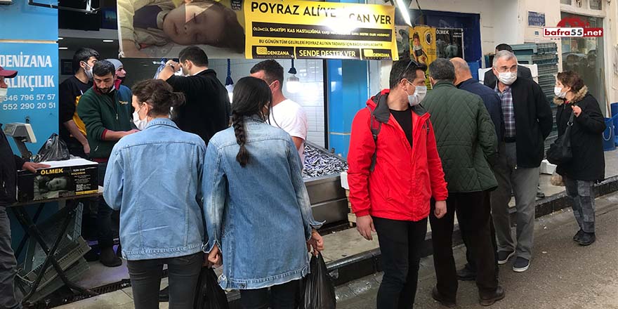 Poyraz Ali için 3,1 ton hamsi satıldı