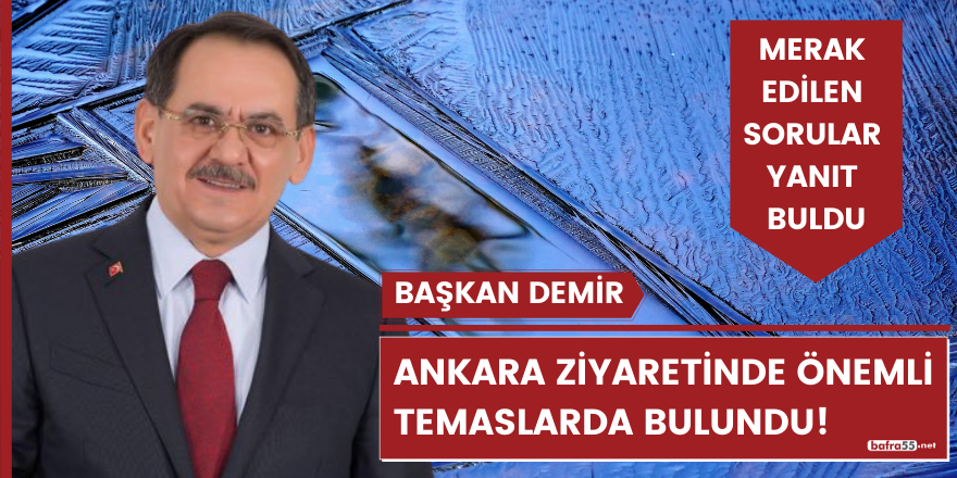 Mustafa Demİr'in Merak Edilen Ankara Ziyaret
