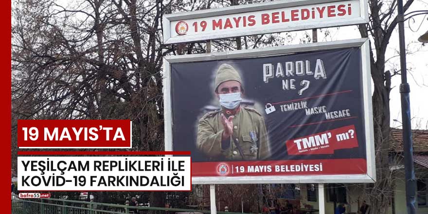 19 Mayıs'ta Yeşilçam replikleri ile Kovid-19 farkındalığı