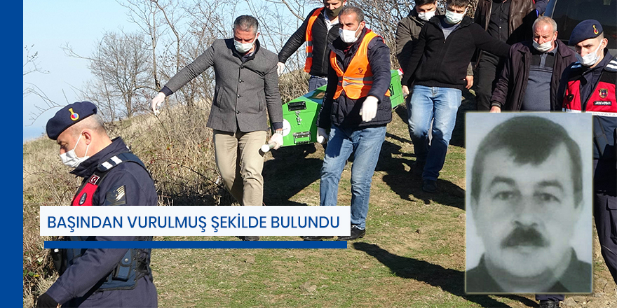 Aracının yanında tabancayla alnından vurulmuş halde bulundu