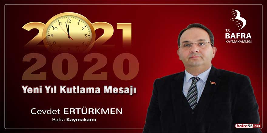 Cevdet Ertürkmen'den yeni yıl mesajı