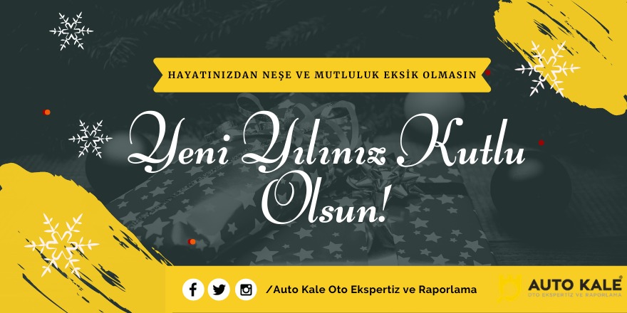 Auto Kale'den yeni yıl mesajı