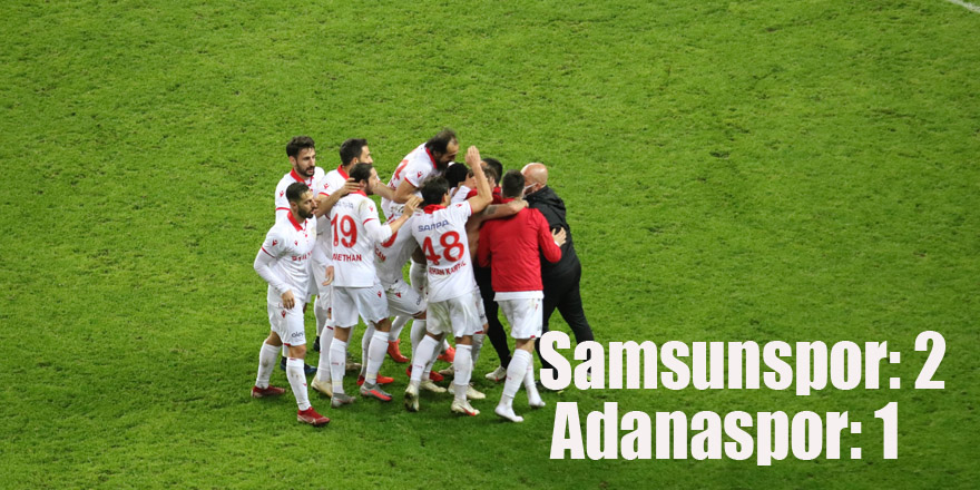 Samsunspor şampiyonluk için