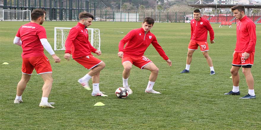 SAMSUNSPOR TAKTİK ÇALIŞTI