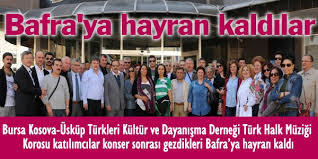 YUNANİSTAN HEYETİ BAFRA'YA HAYRAN KALDI.