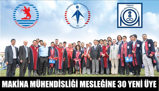 MAKİNA MÜHENDİSLİĞİ MESLEĞİNE 30 YENİ ÜYE