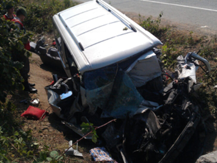 Samsunda Trafik Kazası 7 Ölü 1 yaralı